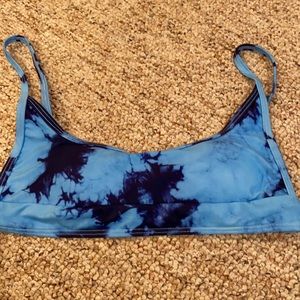 Tie-dye Bikini top